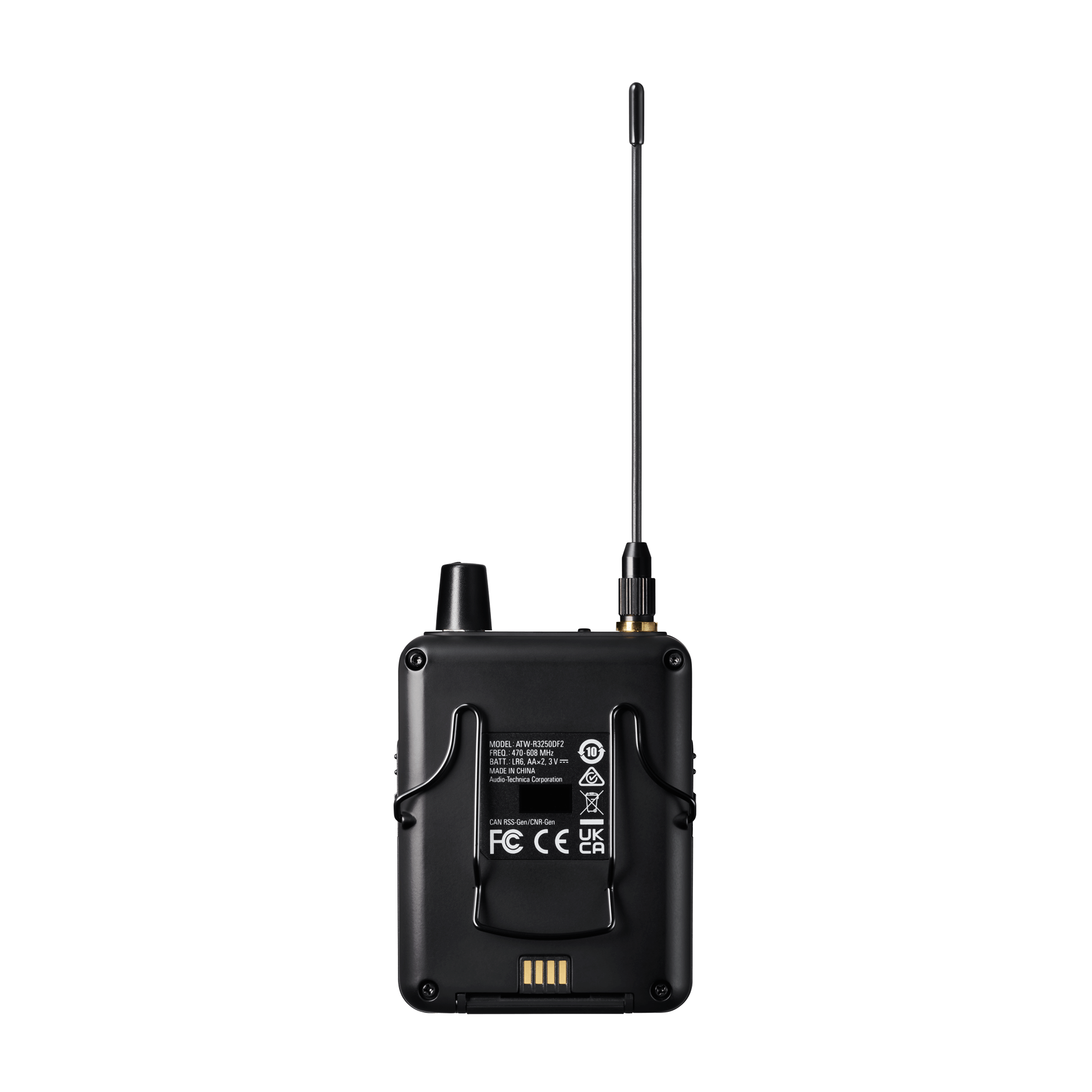 Безжична система Audio-Technica ATW-R3250 In-Ear (IEM) приемник тип бодипак (със слушалки)