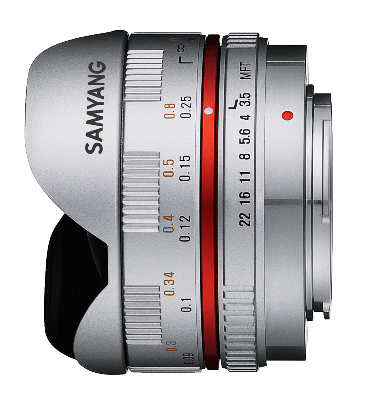 Обектив Samyang 7.5mm f3.5 UMC Fish-eye MFT (черен)