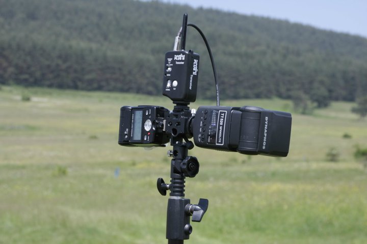 Manfrotto TriFlash Sync 2455 Троен синхронизатор