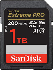 SD Карта памет SanDisk Extreme Pro SDXC 1TB - 200MB/s V30 UHS-I U3