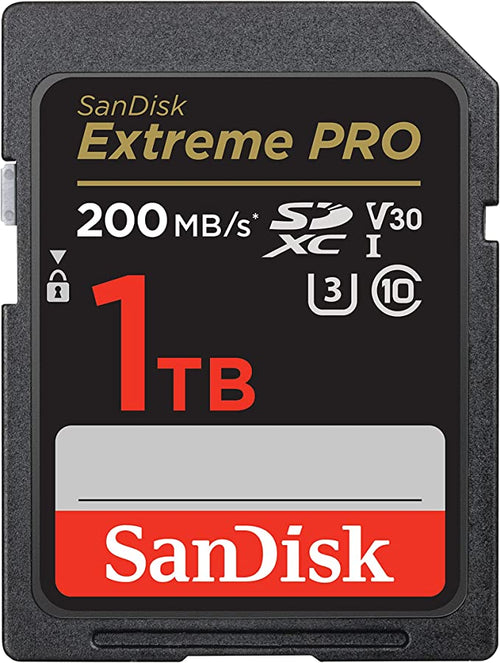 SD Карта памет SanDisk Extreme Pro SDXC 1TB - 200MB/s V30 UHS-I U3