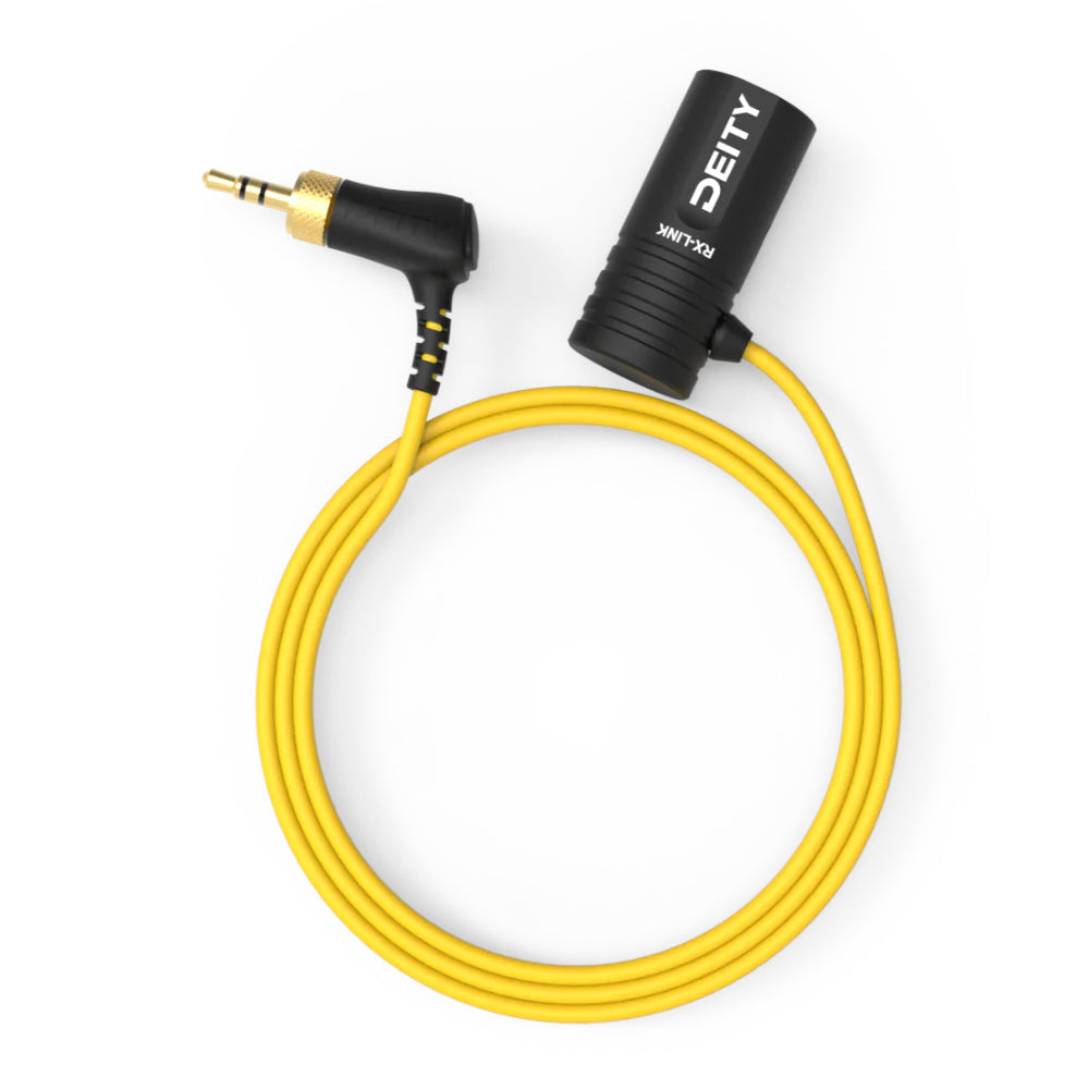 Deity RX-Link - Locking 3.5mm to Right Angle XLR