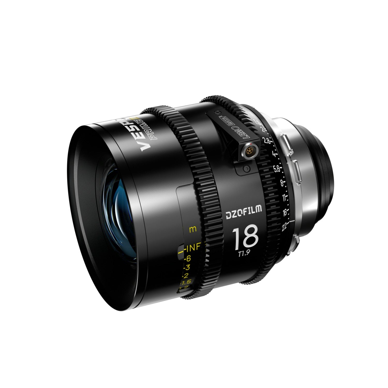 DZO Vespid Prime 2 6-Lens Set 18/24/35/50/85/105 (PL, Metric, Black Case)