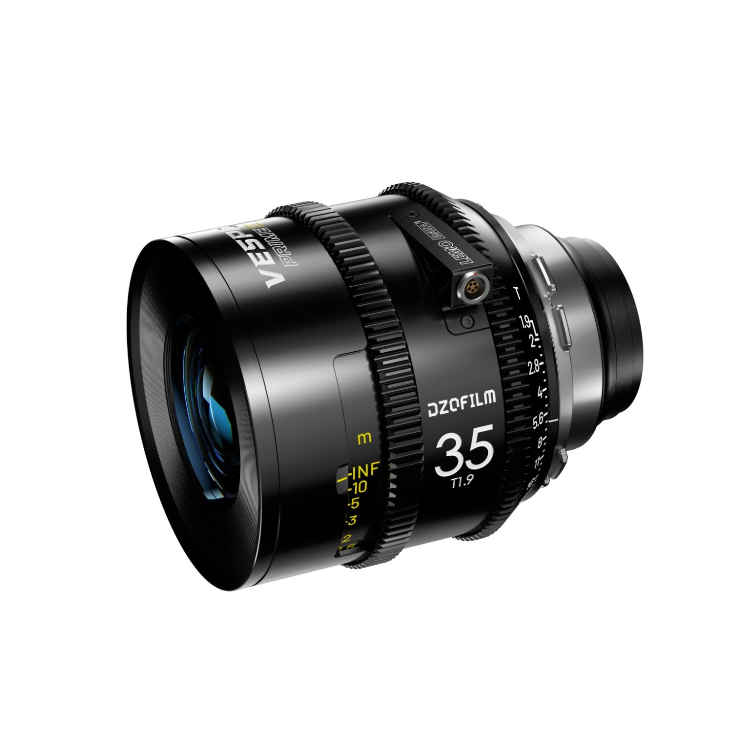 DZO Vespid Prime 2 6-Lens Set 18/24/35/50/85/105 (PL, Metric, Black Case)