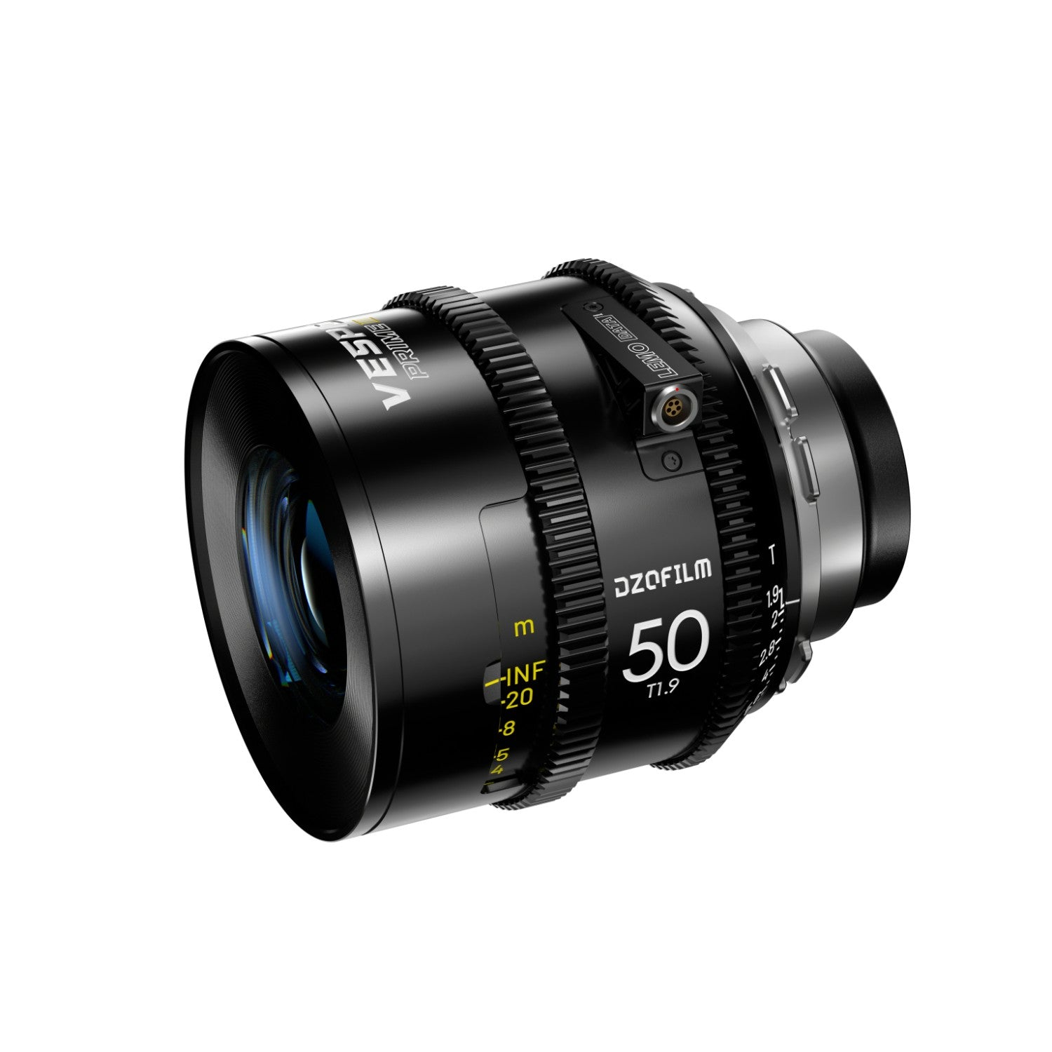 DZO Vespid Prime 2 6-Lens Set 18/24/35/50/85/105 (PL, Metric, Black Case)