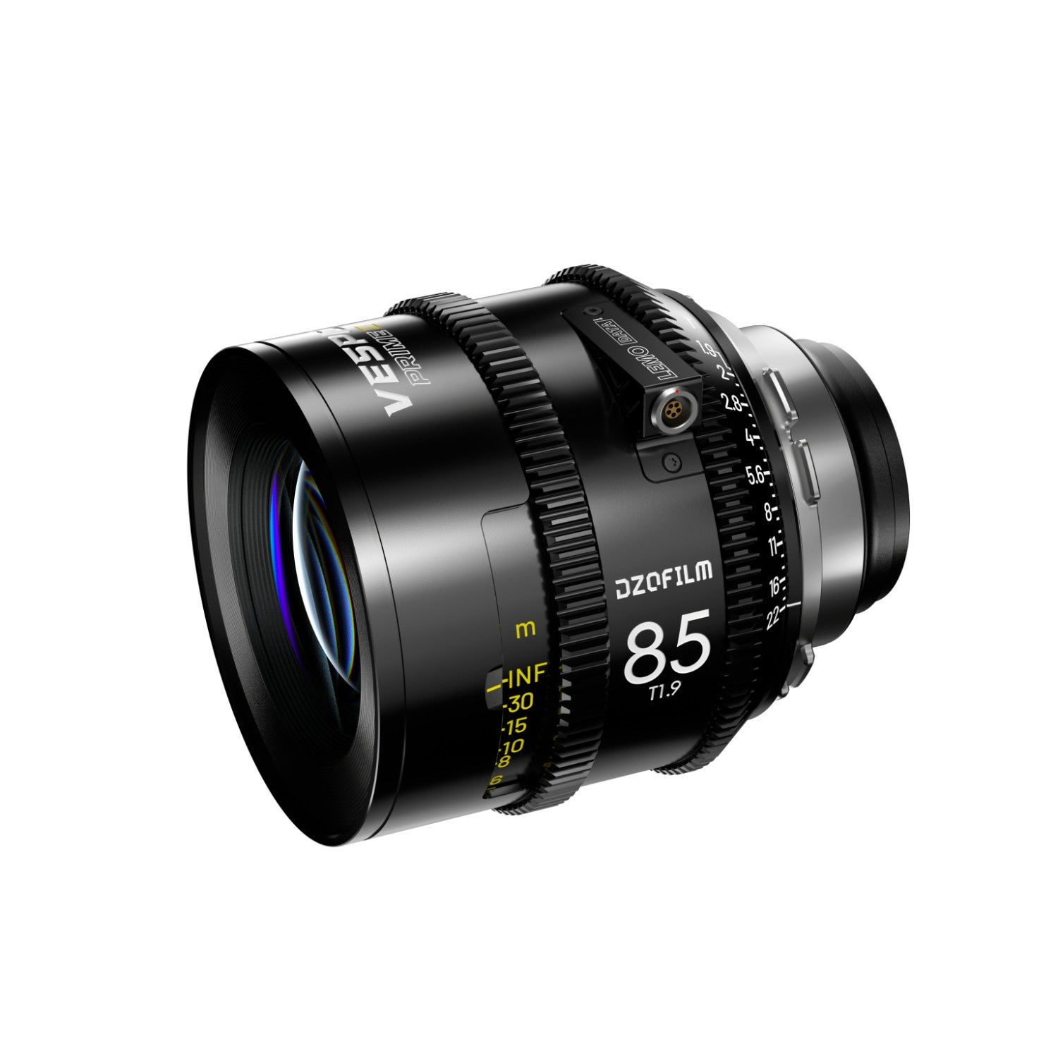 DZO Vespid Prime 2 6-Lens Set 18/24/35/50/85/105 (PL, Metric, Black Case)