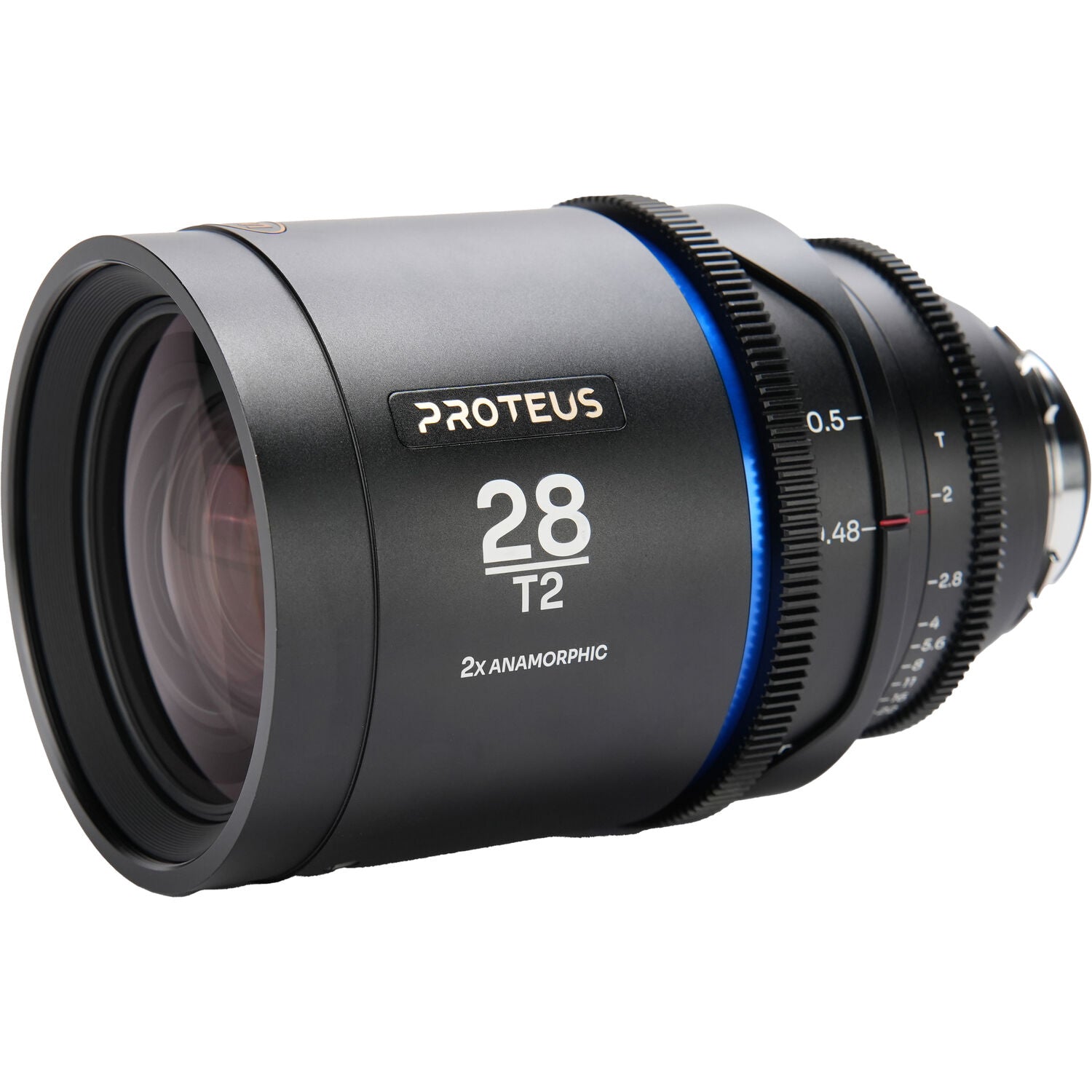 Анаморфен обектив Laowa Proteus 2X Anamorphic 28mm T2 - Син отенък - метров