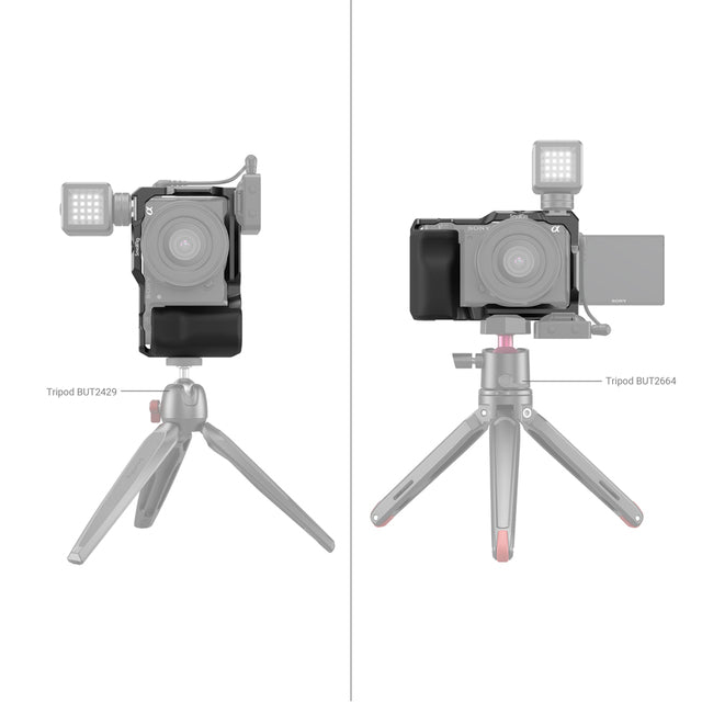 Клетка SmallRig с ръкохватка за Sony ZV-E10 B