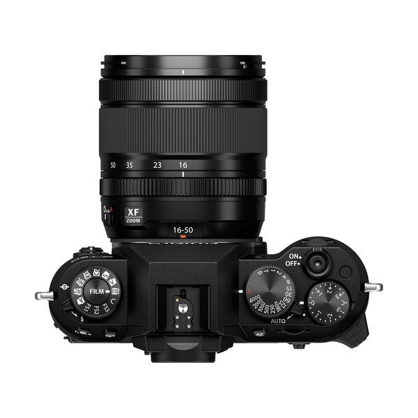 FUJIFILM X-T50 Mirrorless Ca/2.8-4.8 Lens mera with XF 16-50mm Black