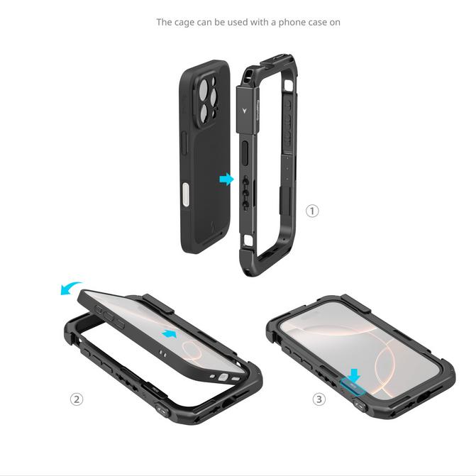 SmallRig мобилна видеоклетка Flagship Edition за iPhone 16 Pro Max (4827)