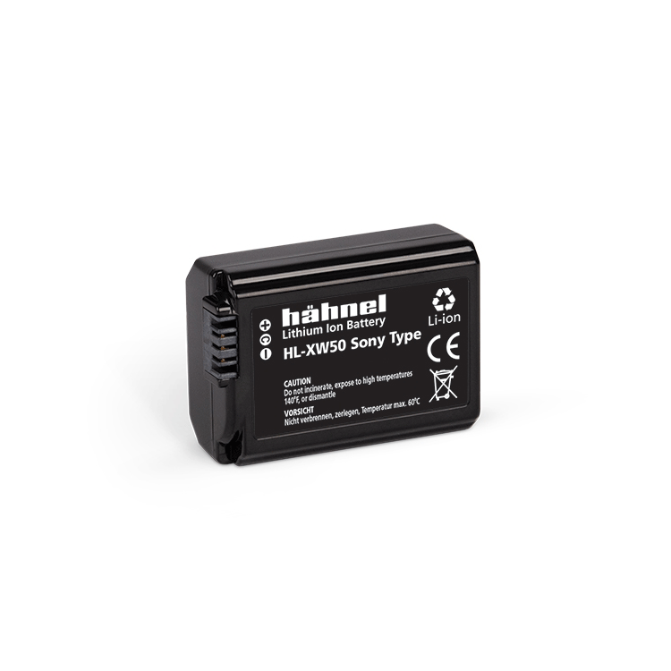 Батерия Hahnel HL-XW50 (заместител на Sony NP-FW50) 1000mAh, 7.2V, 7.2Wh - литиево-йонна