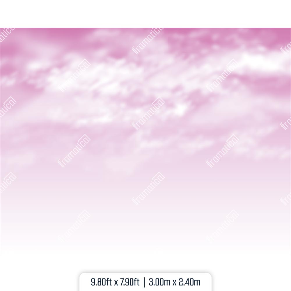 Текстилен фон - Pink is in the air - 3.00m x 2.40m