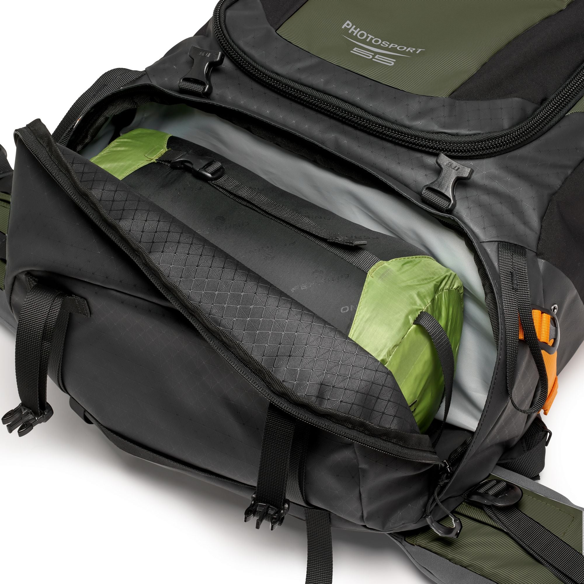 Раница Lowepro PhotoSport PRO 55L AW IV (M-L) - Тъмно зелен