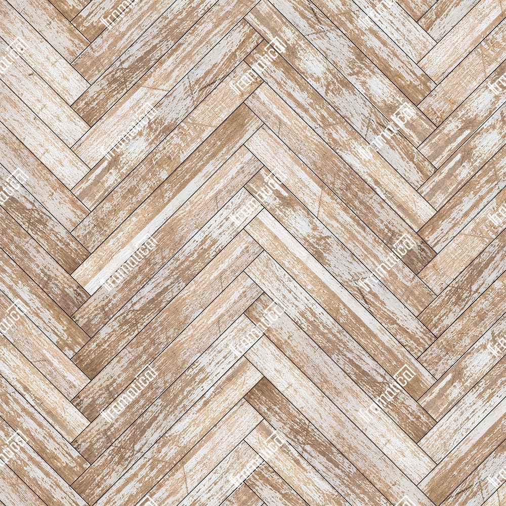 Подова подложка - Rustic Herringbone Wood - 3.00m x 1.50m