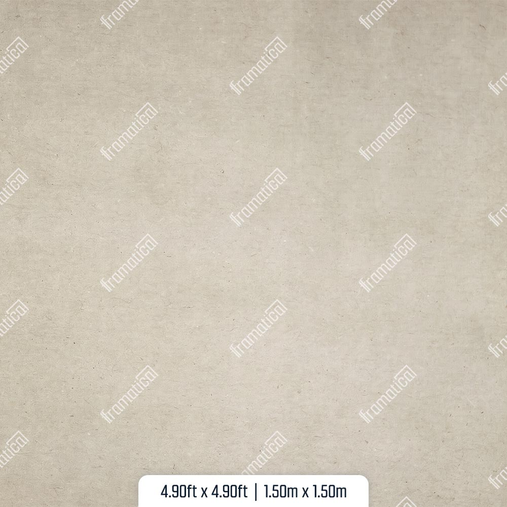 Neutral Beige Cement-Look Mat Floor - 1.50m x 1.50m