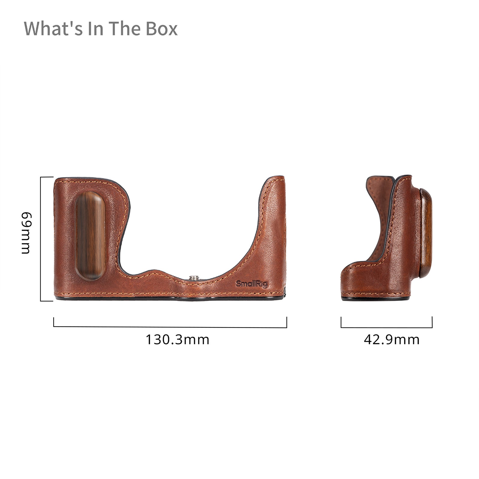 SmallRig Leather Half Case for Panasonic LUMIX S9