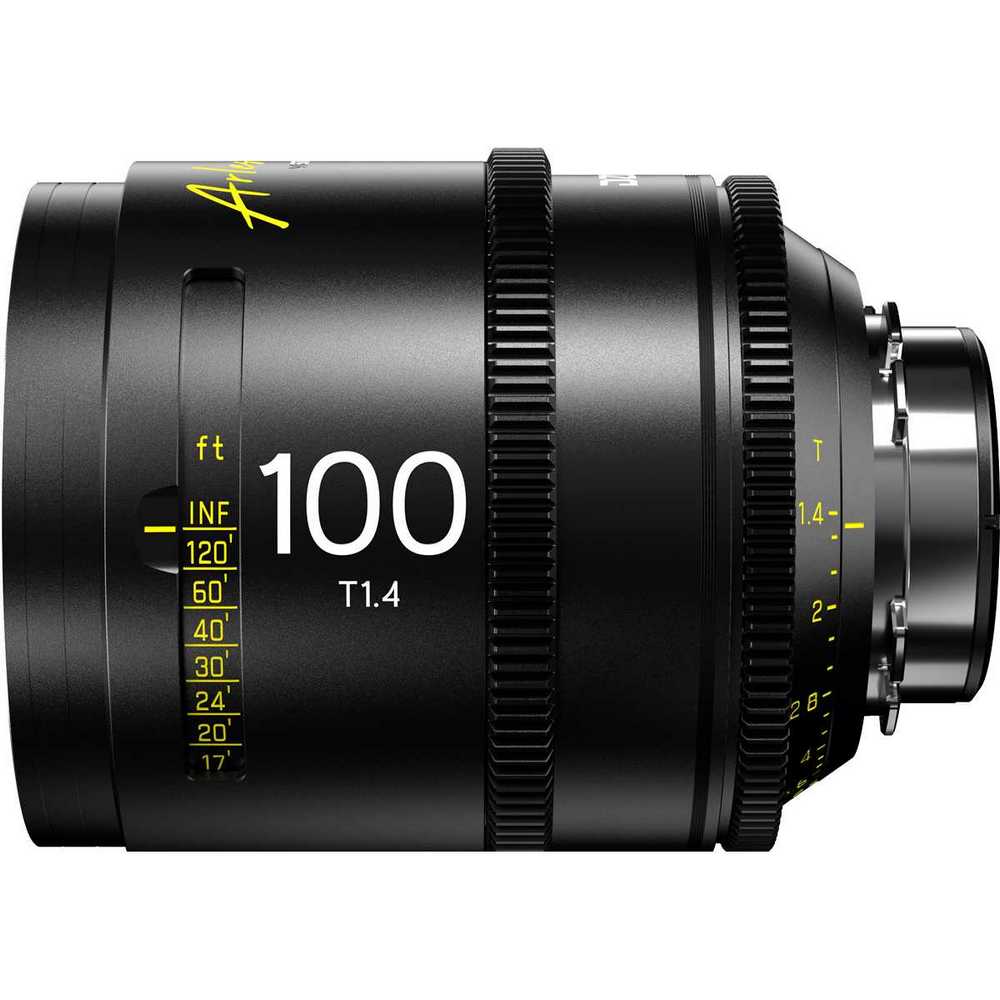 Обектив DZOFILM Arles Prime 100mm T1.4 (PL, Метрична скала)