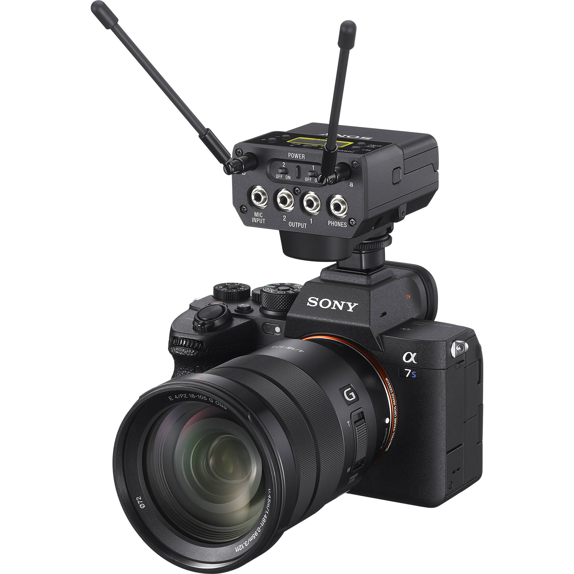 Sony UWP-D27/K33 комплект 2бр. предаватели и  Безжичен двуканален приемник 566.025 - 633.000 MHz