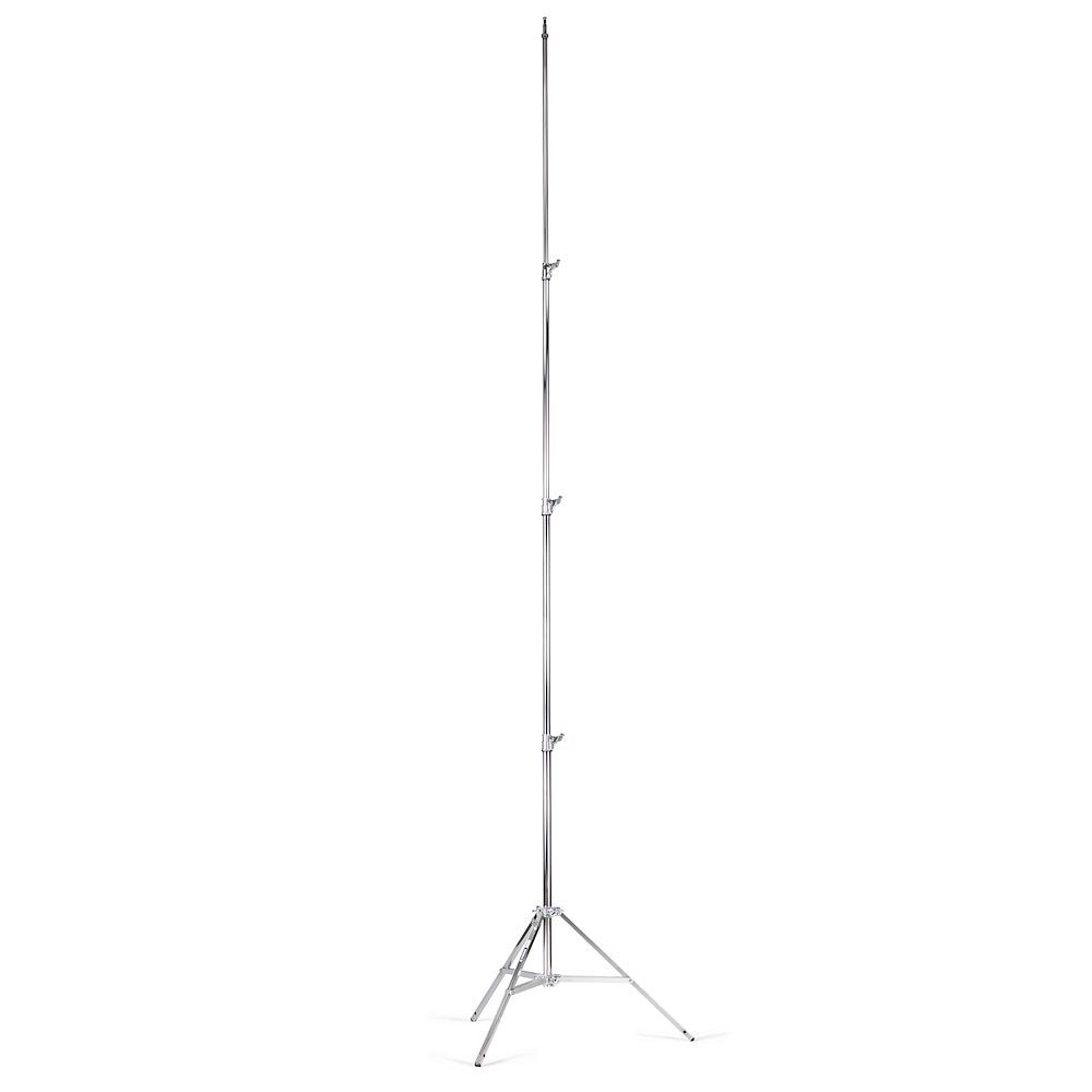 Статив за осветление Мanfrotto Avenger Baby Steel Stand 40 - с нивелиращ крак - хромирана стомана