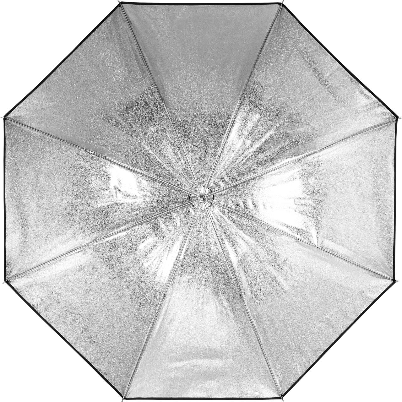 Umbrella Shallow Silver M 105cm