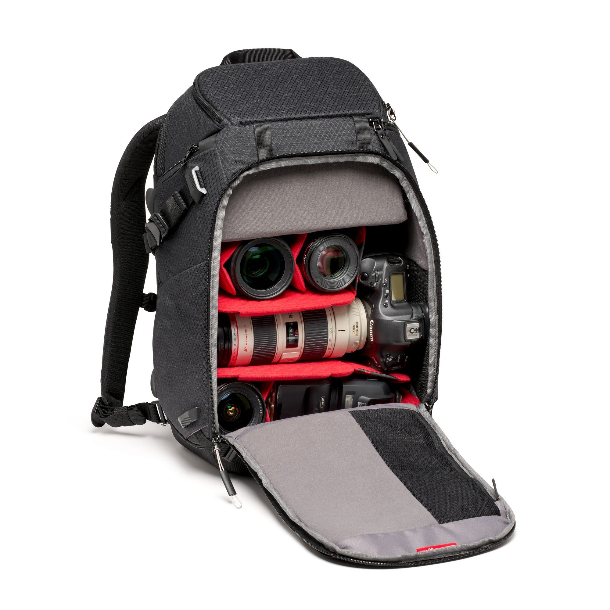 Manfrotto PRO Light Multiloader Camera Backpack M for DSLR/Camcorder - 17L
