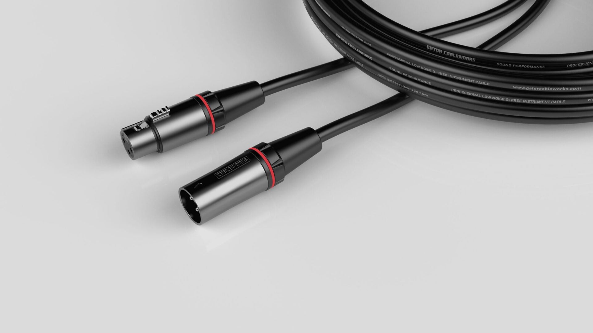 Микрофонен кабел Gator Cableworks GCWH-XLR-100 Headliner 30m XLR(м) към XLR (ж)