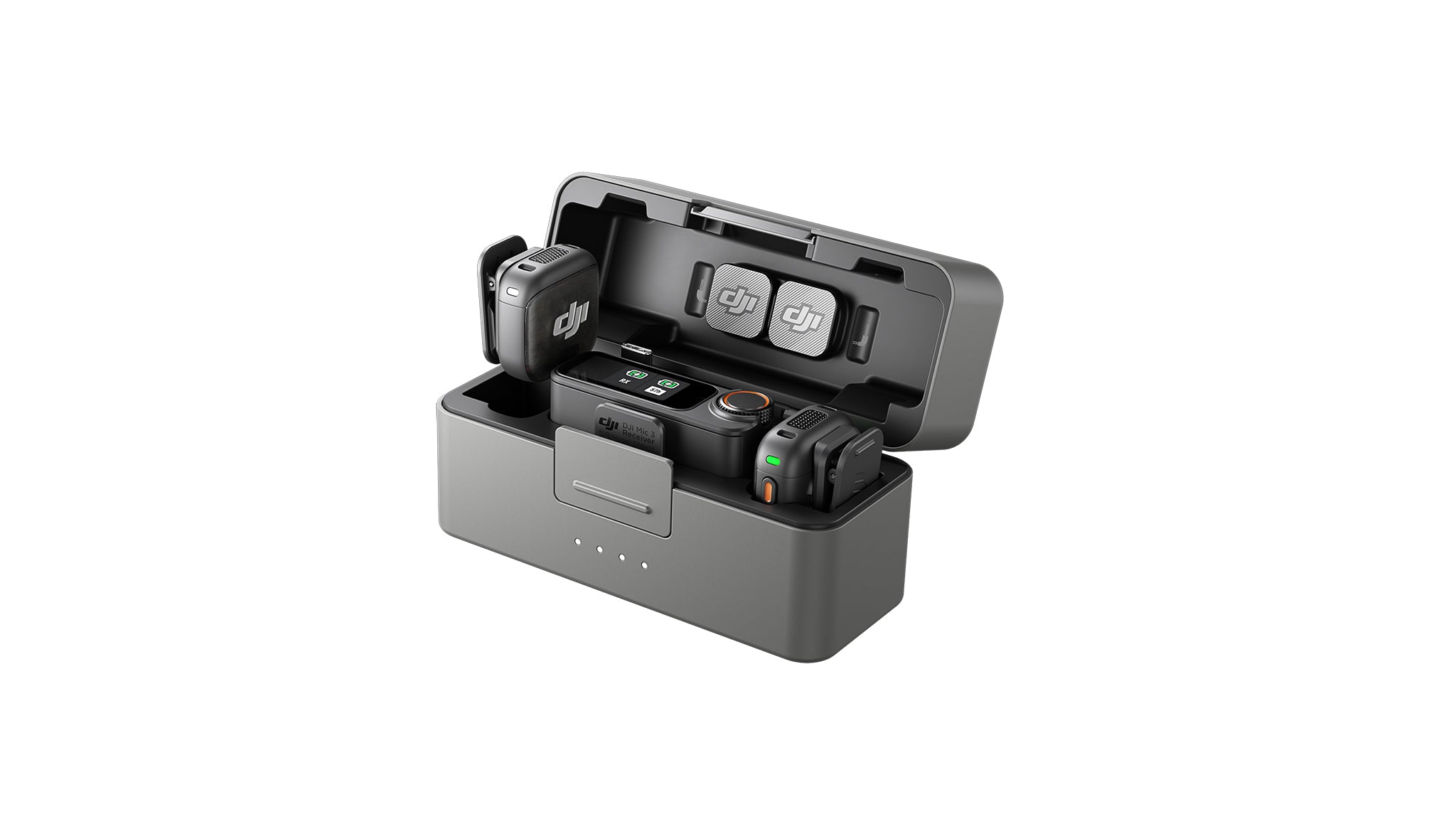 DJI Mic 3 Безжична система  (2 TX + 1 RX + Charging Case)