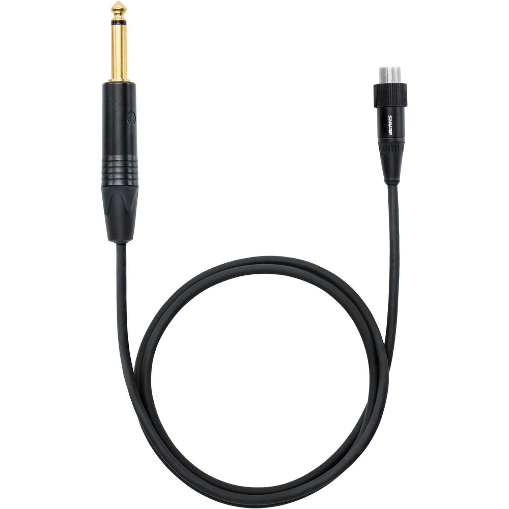 Shure SLXD14 G59 (470-514 MHz) - wireless instrumental kit with bodipack transmitter, receiver and WA305 instrumental cable