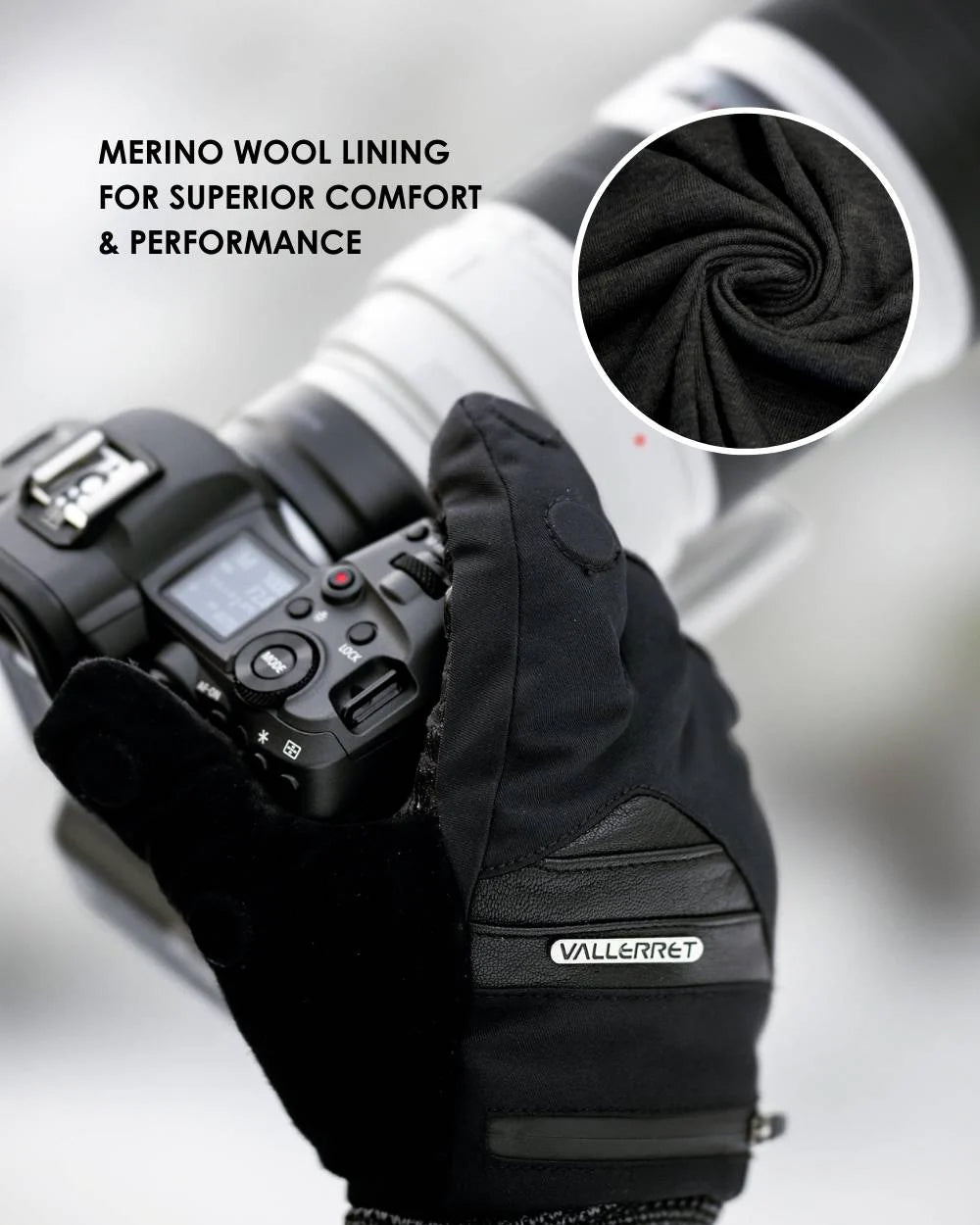 Фотографски ръкавици Vallerret Markhof Pro V3 (L размер)