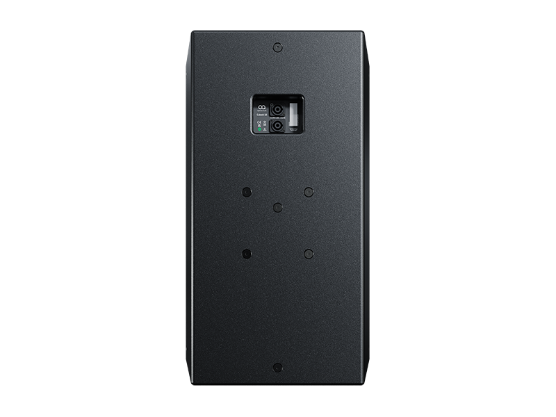 Optimal Audio Cuboid 15 cabinet speaker, 500w 8Ω in black, requires a mount