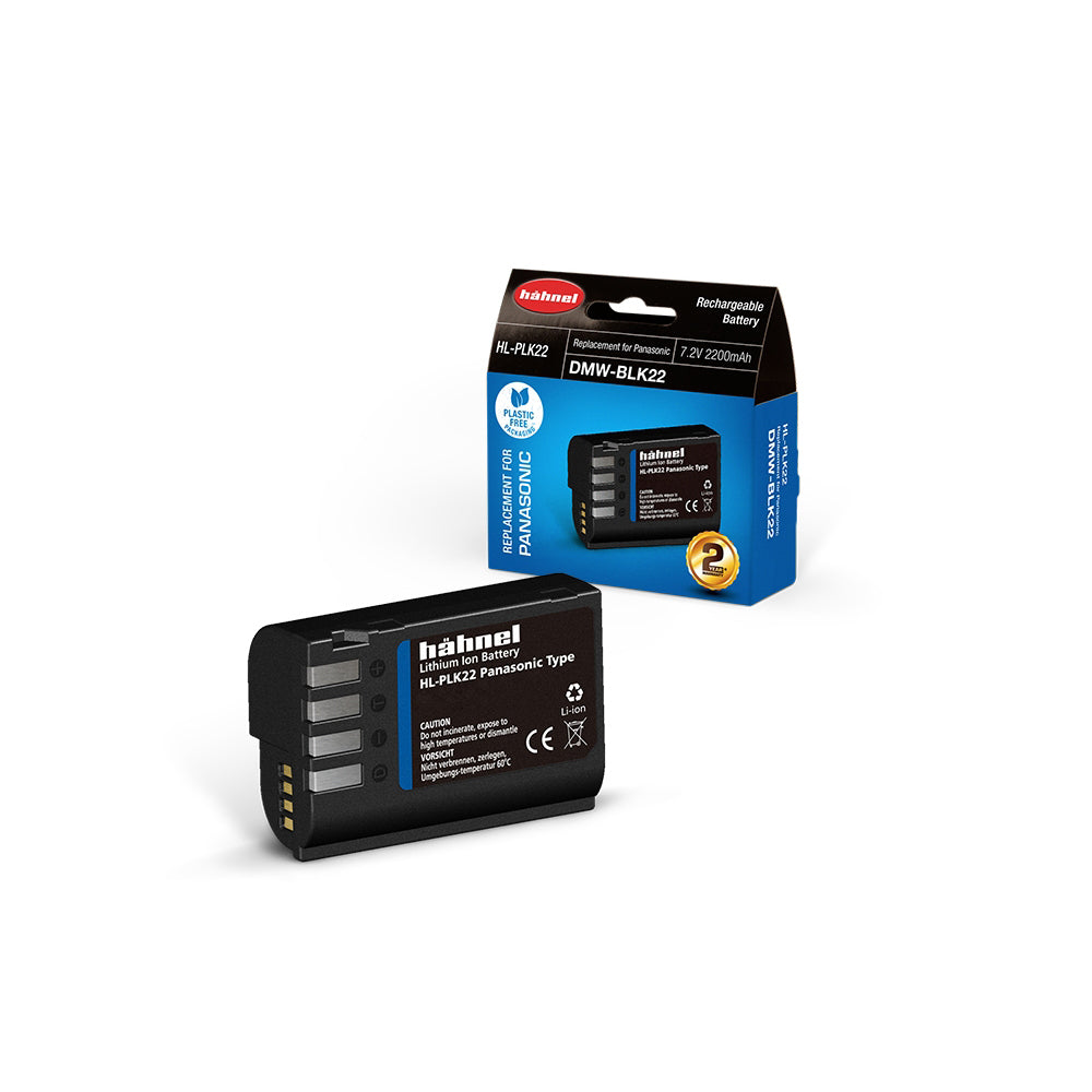 Батерия Hahnel HL-PLK22 2200 mAh - заместител на Panasonic DMW-BLK22