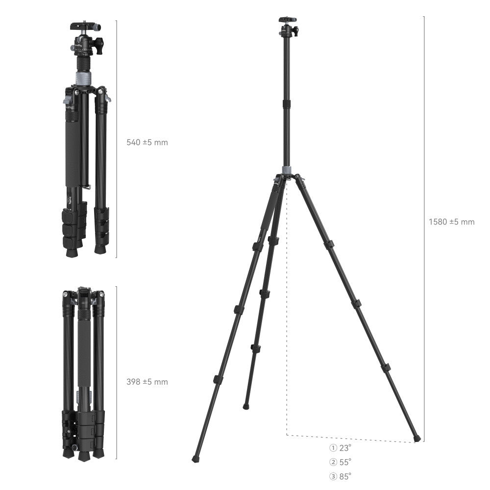 Комплект карбонов туристически статив SmallRig AP-20