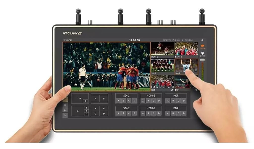 Nagasoft Caster X1 - 4G-enabled multiplatform broadcast and streaming tablet