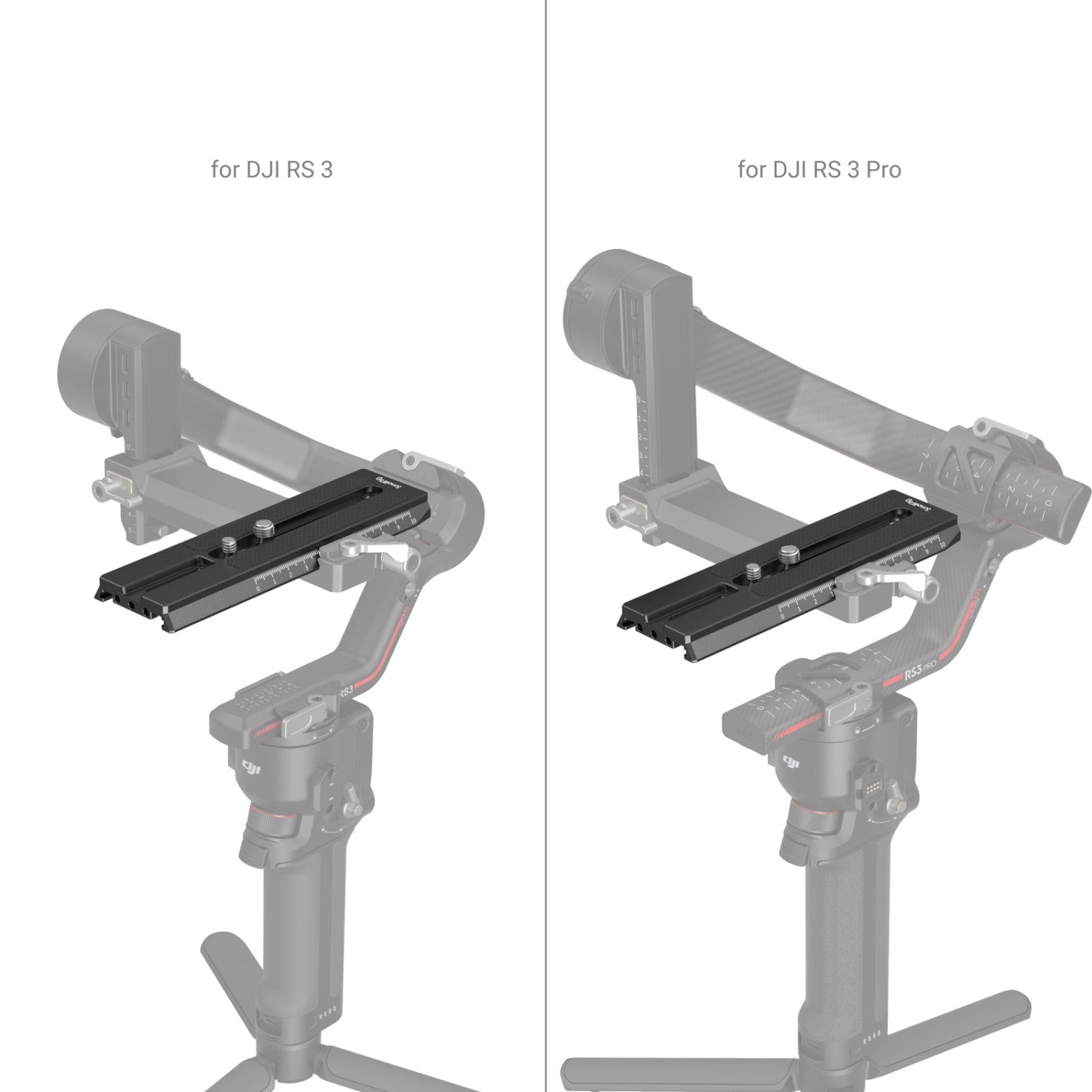 SmallRig Extended Quick Release Plate for DJI RS 2/RS 3 PRO 3031B