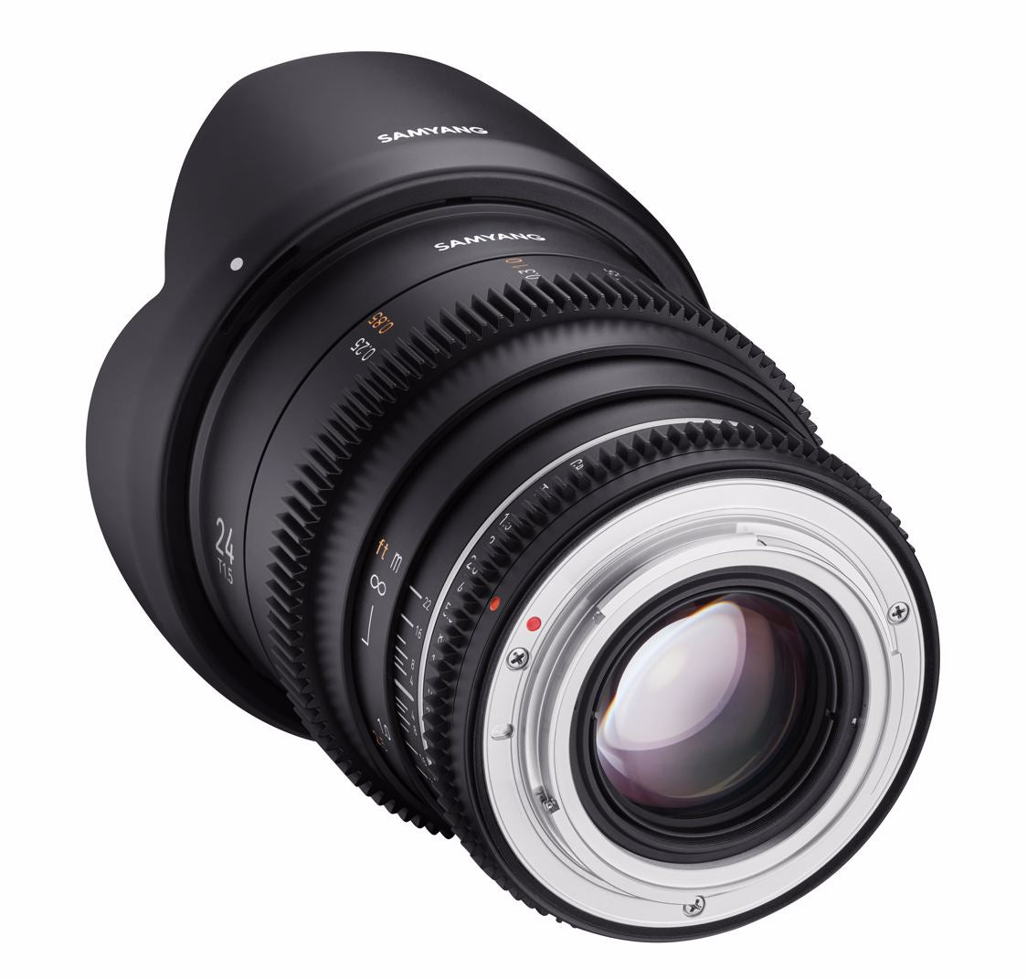 Обектив Samyang 24mm T1.5 VDSLR MK2 за MFT