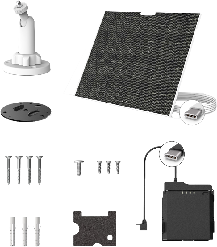 Brinno ASP1000-P Solar Power Kit