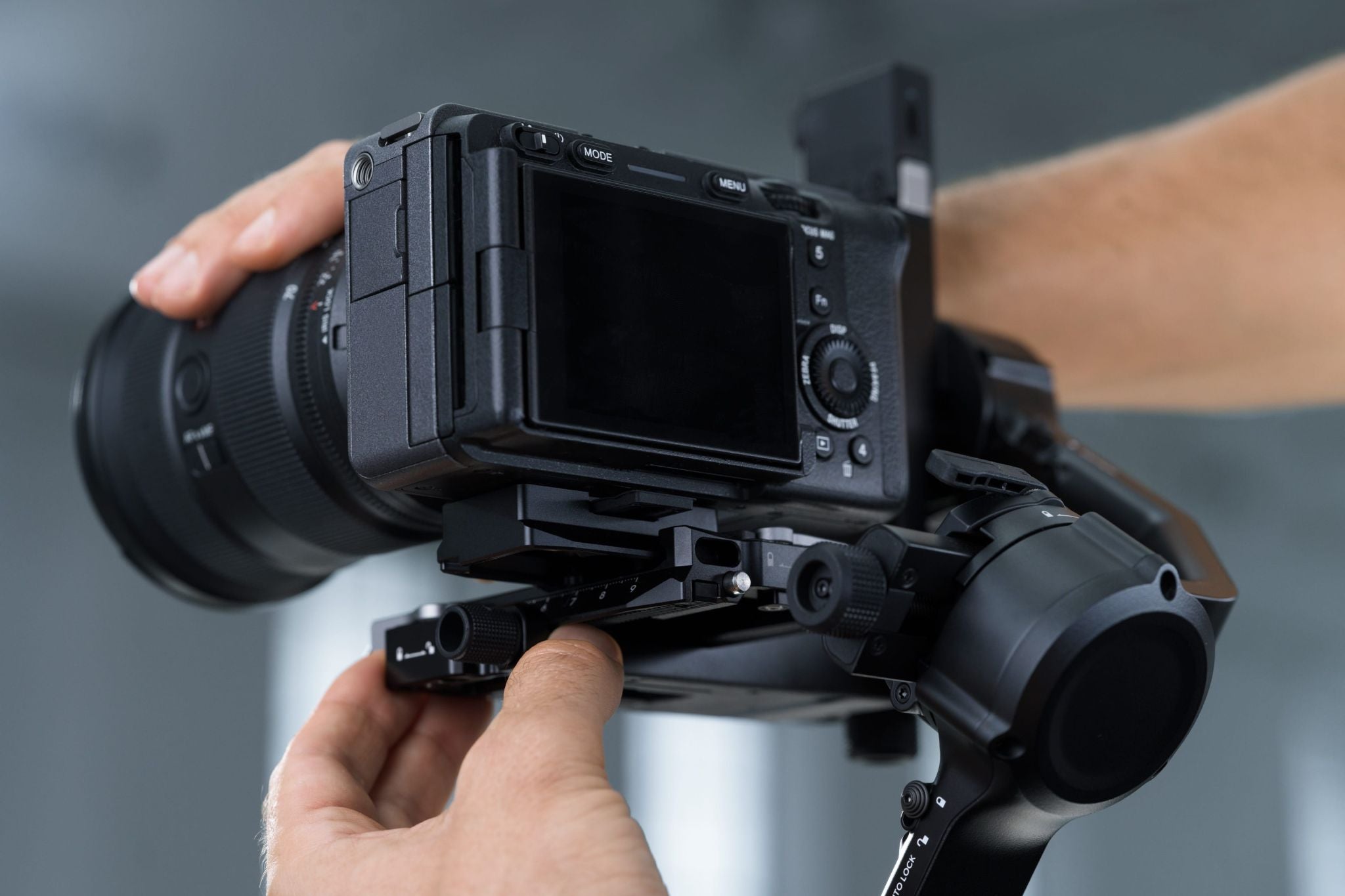 Горна плочка с бързо освобождаване за DJI RS5