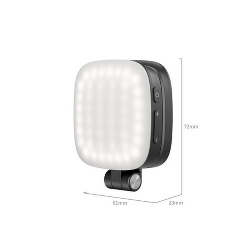 SmallRig Vibe P48 подвижна LED видео светлина за мобилен телефон (черна)