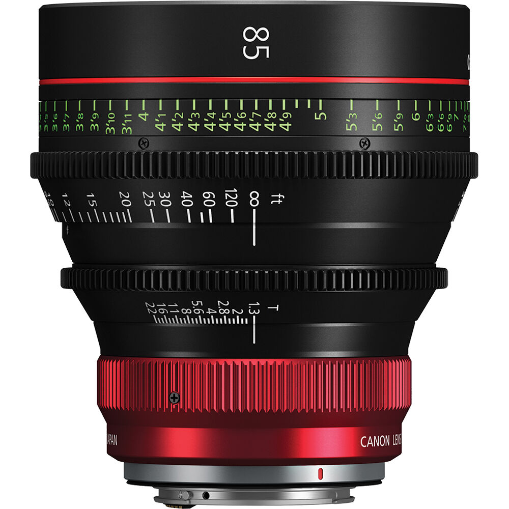 Cine Lens Canon CN-R 85mm T1.3 L F (Metric)