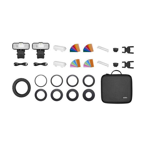 Макро светкавица Godox MF-12 kit