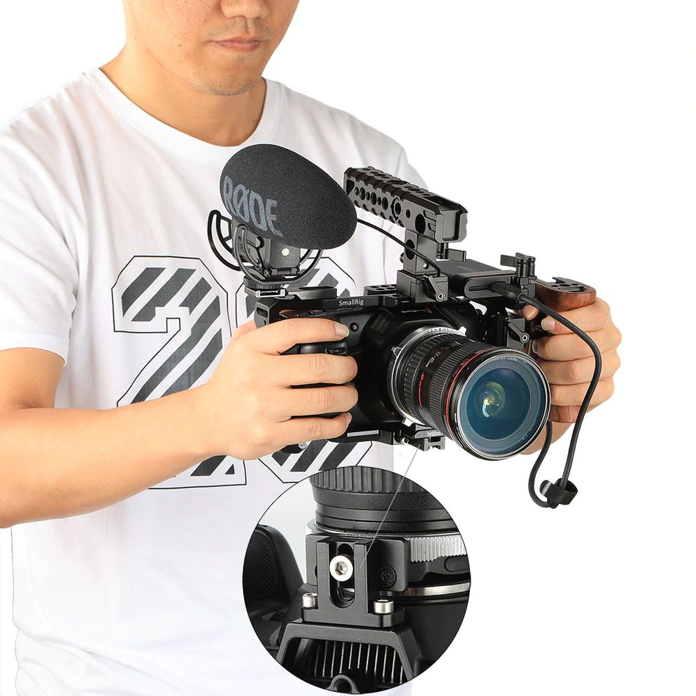 Поддръжка за обектив за BMPCC 4K SmallRig