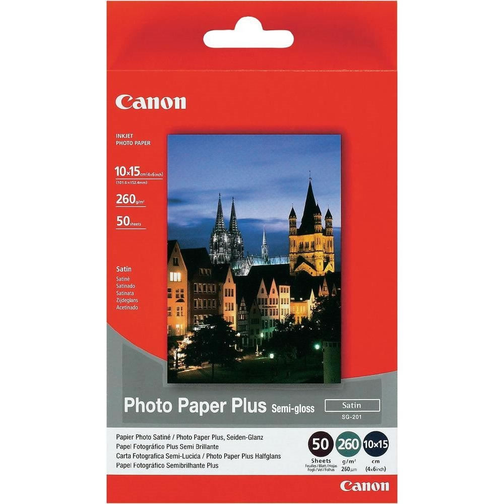 Inkjet paper Canon SG-201 10x15cm