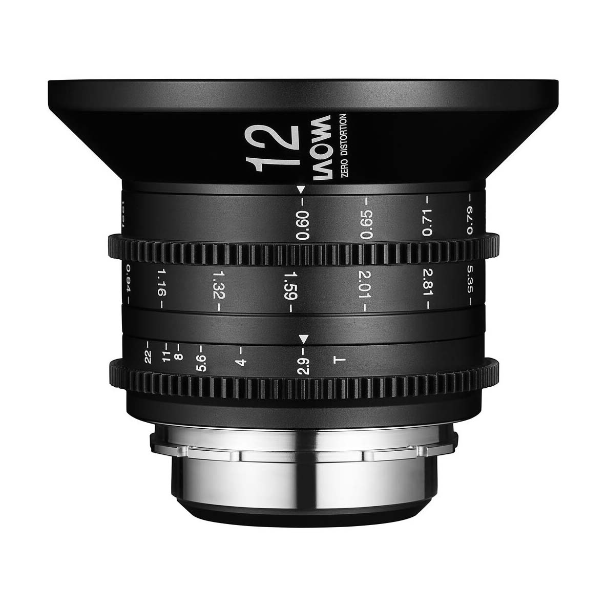 Кино обектив Laowa 12mm T2.9 Zero-D Cine за Canon RF - метричен