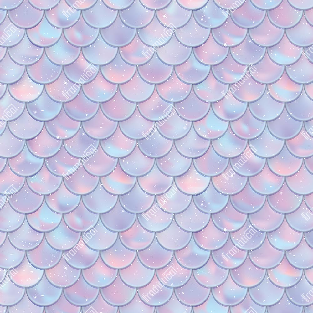 Текстилен фон - The Mermaid - 1.50m x 1.00m