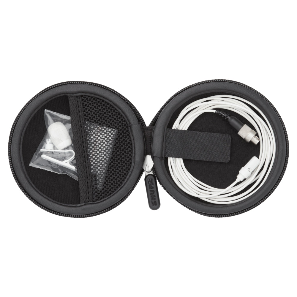 Shure Uniplex UL4-LM3 Микрофон брошка кардиод бял