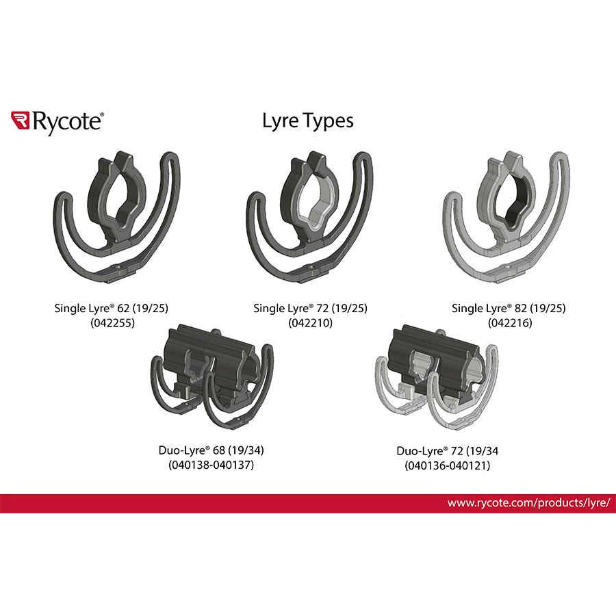 Окачване за микрофон Rycote InVision INV-7HG MKIII - съвместим с AT875R