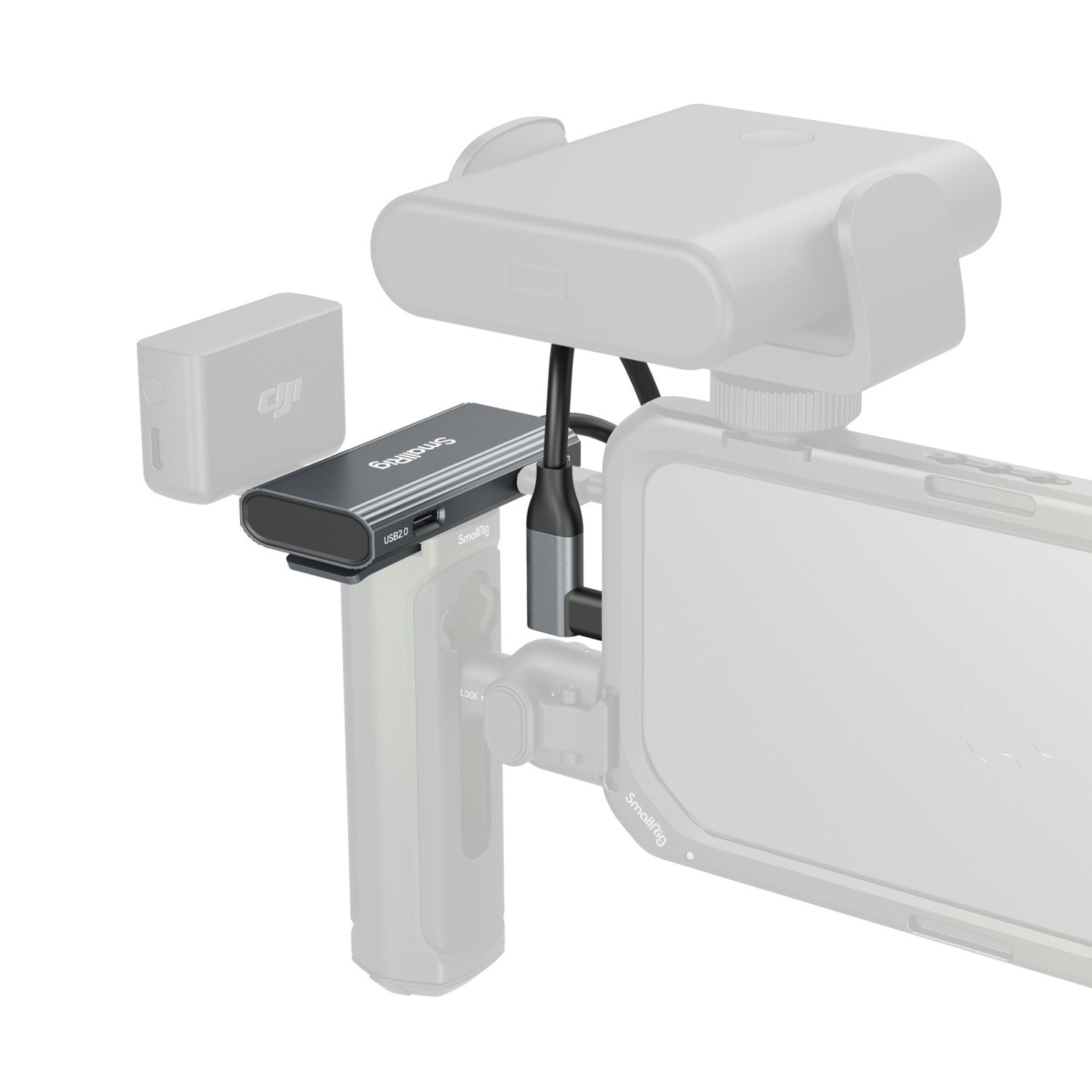 SmallRig 4-в-1 USB-C хъб PD 100W с аудио адаптер 4598