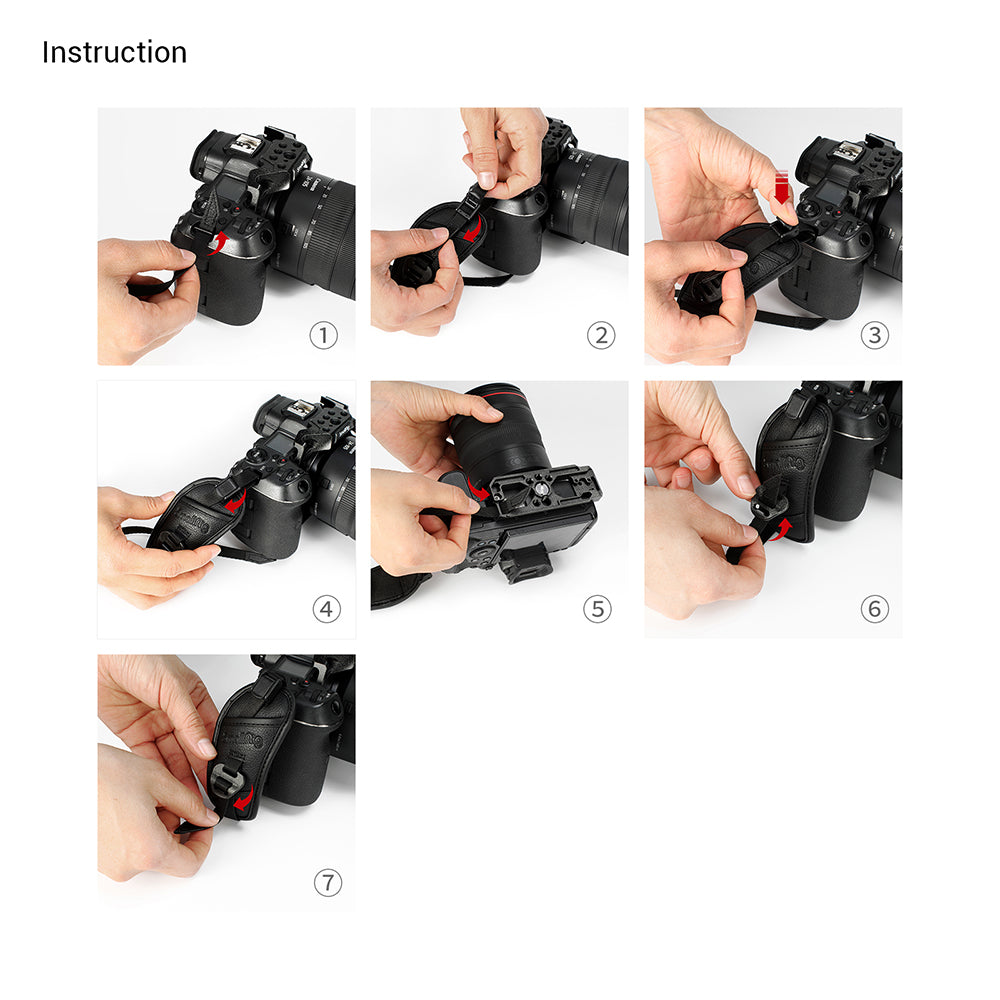 SmallRig Black Mamba ремък за ръка