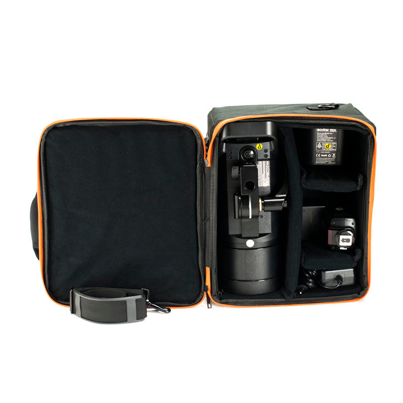 Компактен куфар CB-12 за светкавица Godox AD600PRO или AD400PRO