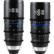 Laowa Nanomorph S35 Zoom 2-Lens Bundle  (28-55mm, 50-100mm) (Amber)